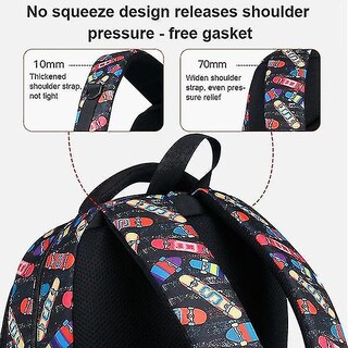 Foto 4 | Mochila Huoguo Dinosaur School Para Niñas Y Niños 41x28x20cm - Venta Internacional.
