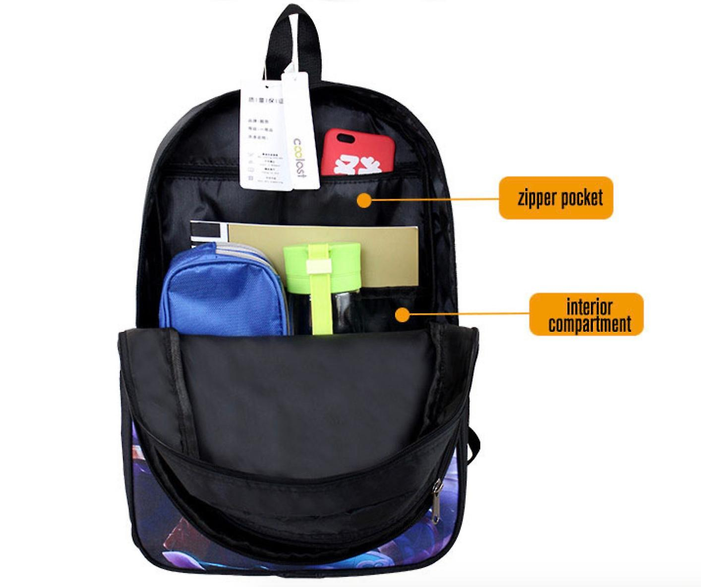 Mochila Escolar Sanlin Beans Dragon Ball Super Saiyan B - Venta Internacional.