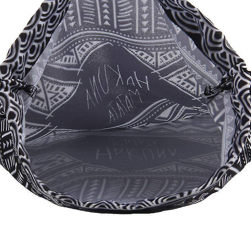 Foto 4 | Mochila Huoguo Poliéster De Viaje Con Impresión 3d Geométrica - Venta Internacional.