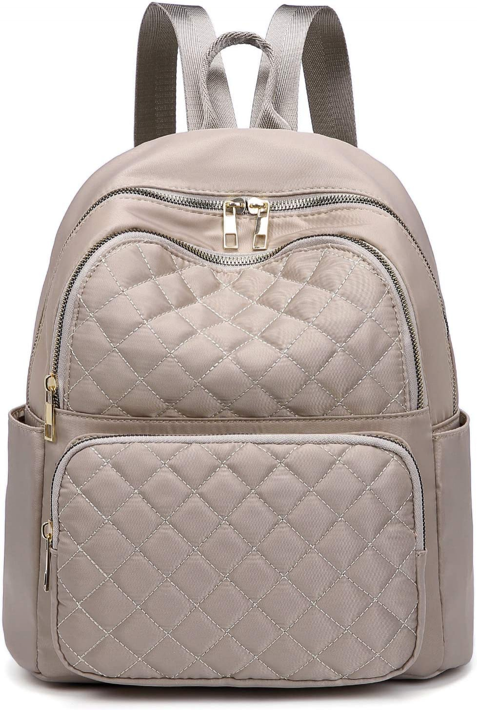 Mochila Moderna Huoguo Ligera De Nailon Pequeña De Color Beige - Venta Internacional.