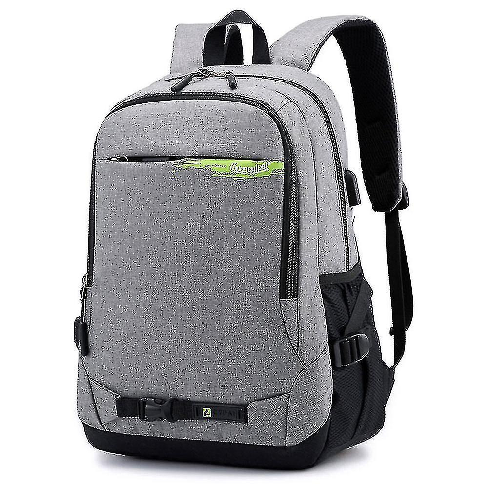 Foto 2 pulgar | Mochila Huoguo Grey Leisure Sports Business Double 36-55l - Venta Internacional.
