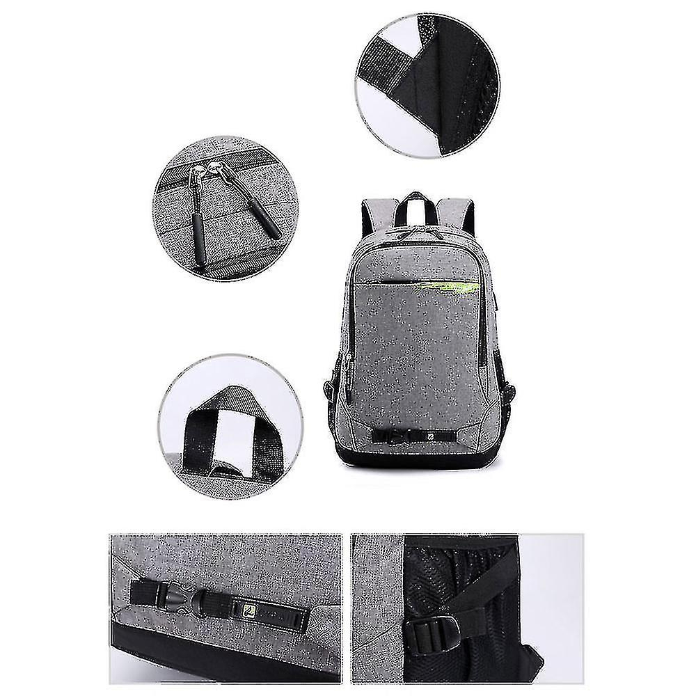 Foto 5 pulgar | Mochila Huoguo Grey Leisure Sports Business Double 36-55l - Venta Internacional.