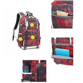 Foto 5 | Mochila Huoguo Oxford De Viaje Impermeable Con Bolsa Para Ordenador - Venta Internacional.