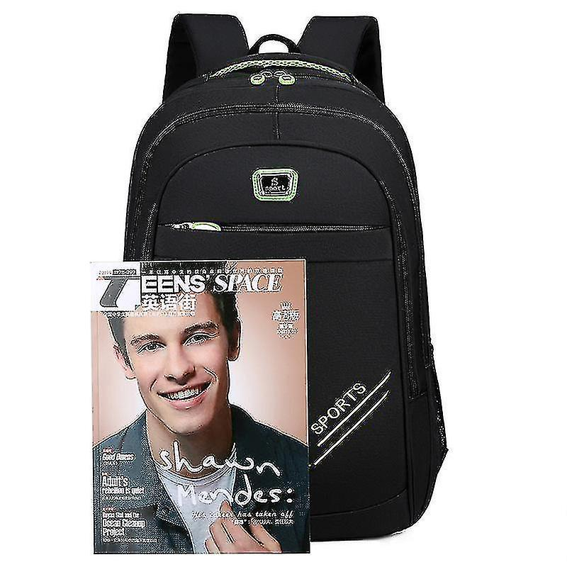 Foto 4 pulgar | Mochila Huoguo Outdoor Negra 43cm Para Viajes - Venta Internacional.