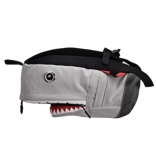 Foto 1 | Mochila Escolar Sanlin Beans Shark De Lona Para Niños Gris - Venta Internacional.