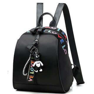 Foto 1 | Mochila Huoguo De Viaje Para Mujer, Negra, Impermeable, 20-35 L - Venta Internacional.