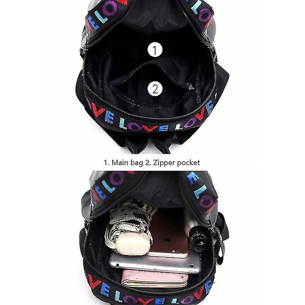 Foto 5 pulgar | Mochila Huoguo De Viaje Para Mujer, Negra, Impermeable, 20-35 L - Venta Internacional.