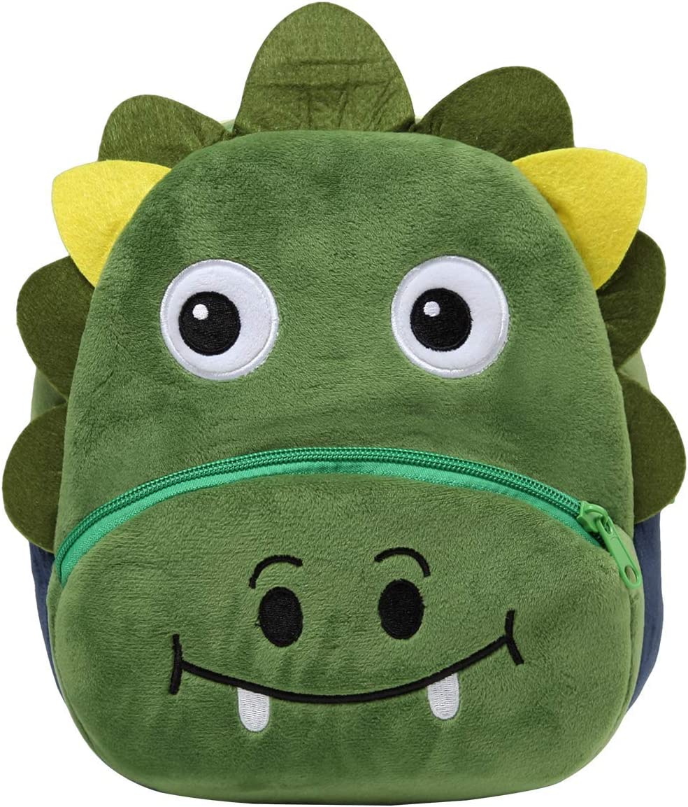 Foto 2 pulgar | Mochila Infantil Huoguo Cute Kids Mochila Animal 3d Green - Venta Internacional.