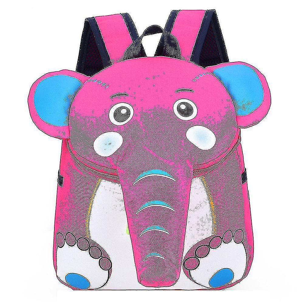 Foto 2 pulgar | Mochila Huoguo Rosa Preescolar Elefante De Nylon 0,4 Kg - Venta Internacional.