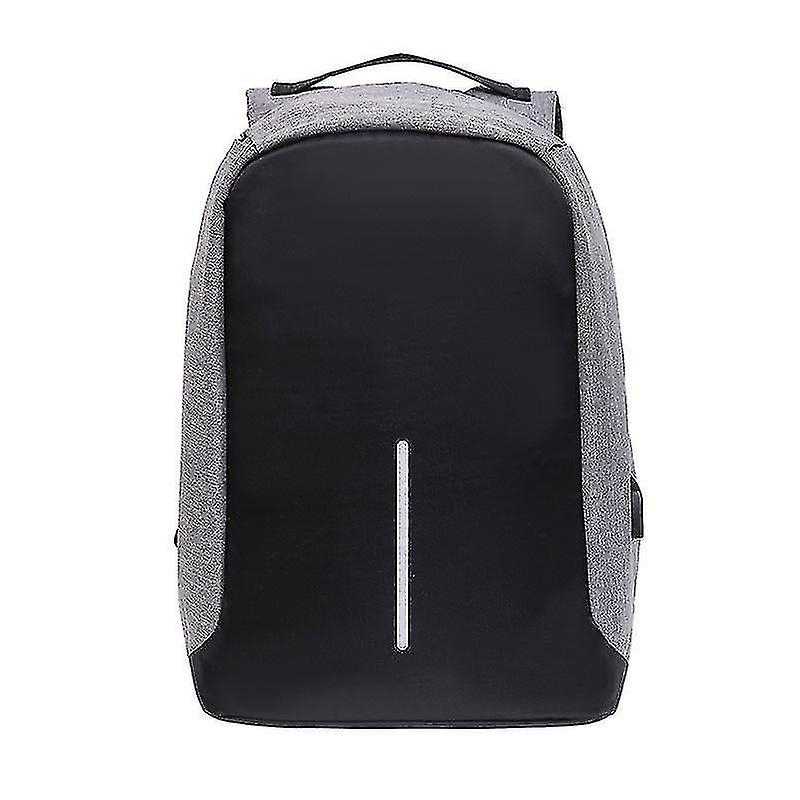 Foto 2 pulgar | Mochila Huoguo Vintage Batik De Lona Impermeable Gris 38 Cm - Venta Internacional.