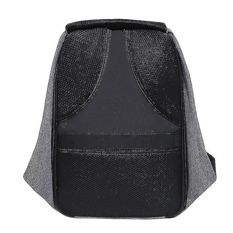 Foto 5 pulgar | Mochila Huoguo Vintage Batik De Lona Impermeable Gris 38 Cm - Venta Internacional.