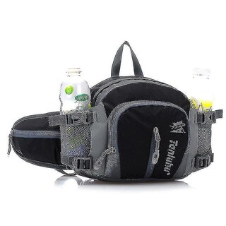 Foto 3 | Mochila Huoguo Multifunción Exterior De Nylon 5l Negra - Venta Internacional.
