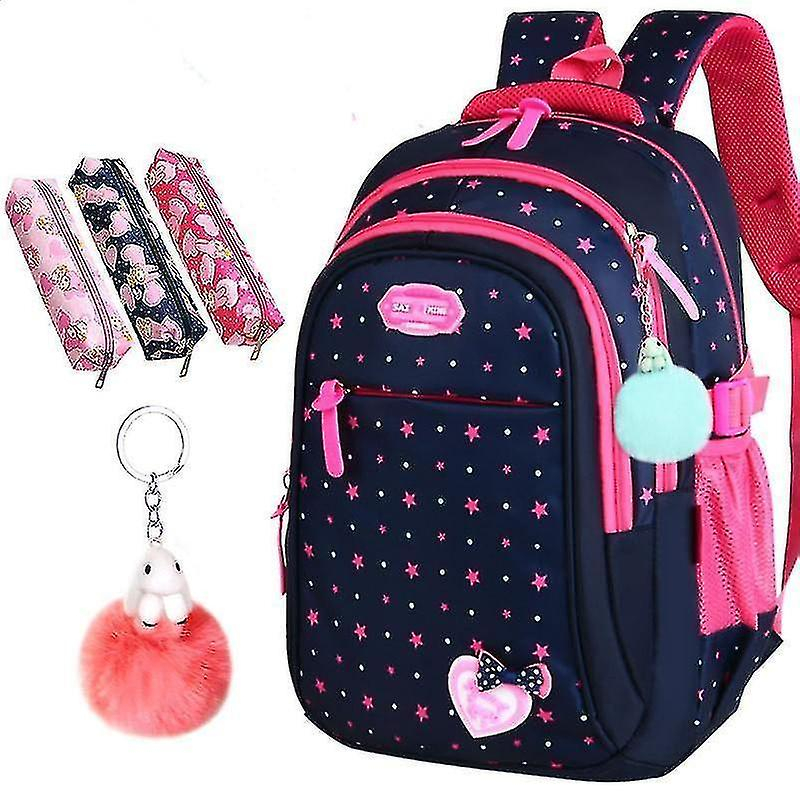 Foto 4 | Mochila Sanlin Beans Elementary Stars Print Nylon 45x31x20cm - Venta Internacional.