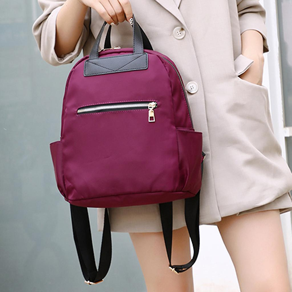 Foto 4 pulgar | Mochila Huoguo De Nailon Impermeable De Alta Capacidad Para Mujer - Venta Internacional.