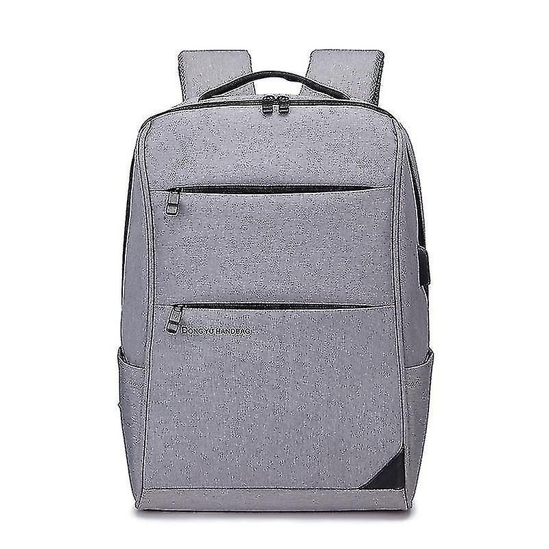 Foto 2 pulgar | Mochila Huoguo Gris Claro Poliamida Y Nylon Para Hombre - Venta Internacional.