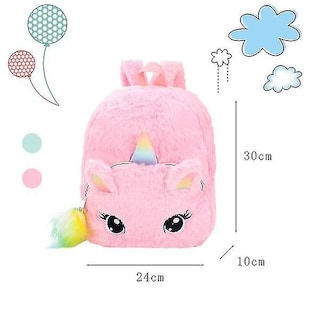 Foto 3 | Mochila Huoguo, Bolsa Escolar Con Dibujos Animados De Unicornios Para Niños - Venta Internacional.