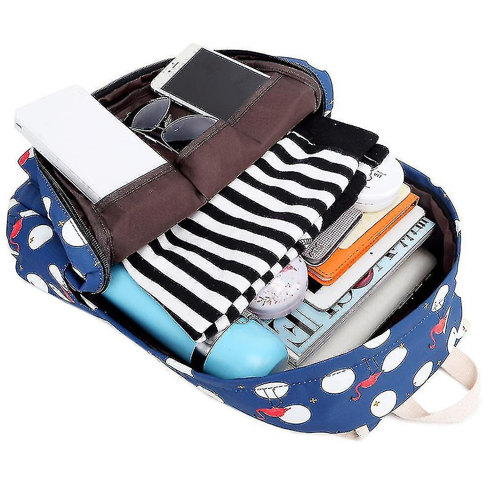 Foto 4 pulgar | Juego De Mochilas Huoguo, Mochila Escolar Casual De Nailon Para Niños, 3 Piezas - Venta Internacional.