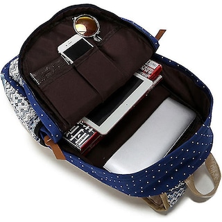Foto 2 | Mochila Huoguo De Lona Impermeable, Juego De 10 Piezas, Color Morado - Venta Internacional.