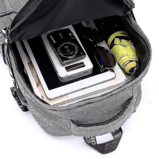Foto 4 | Mochila Arinochka Para Ordenador Portátil Con Carga Usb Para Hombre Gules - Venta Internacional.