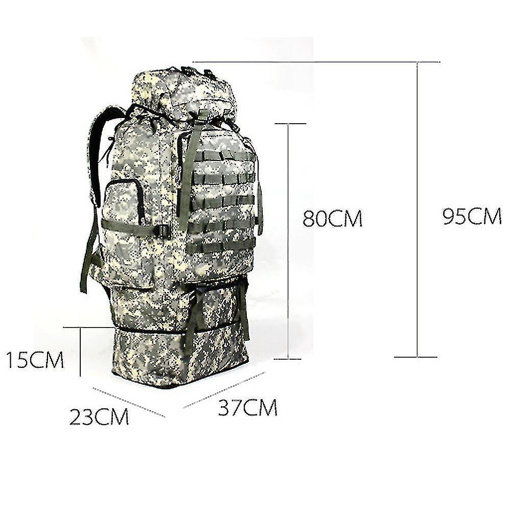 Foto 4 pulgar | Mochila Huoguo De Nailon Para Acampar Al Aire Libre, Montañismo, Viajes - Venta Internacional.