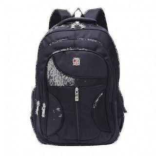 Foto 3 | Mochila Huoguo 15.6 Para Hombre, Exterior, De Nailon, Impermeable, Negra - Venta Internacional.