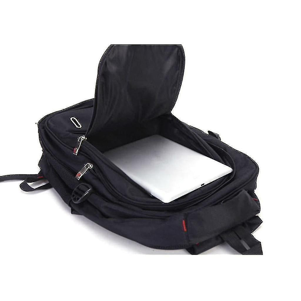 Foto 5 pulgar | Mochila Huoguo 15.6 Para Hombre, Exterior, De Nailon, Impermeable, Negra - Venta Internacional.