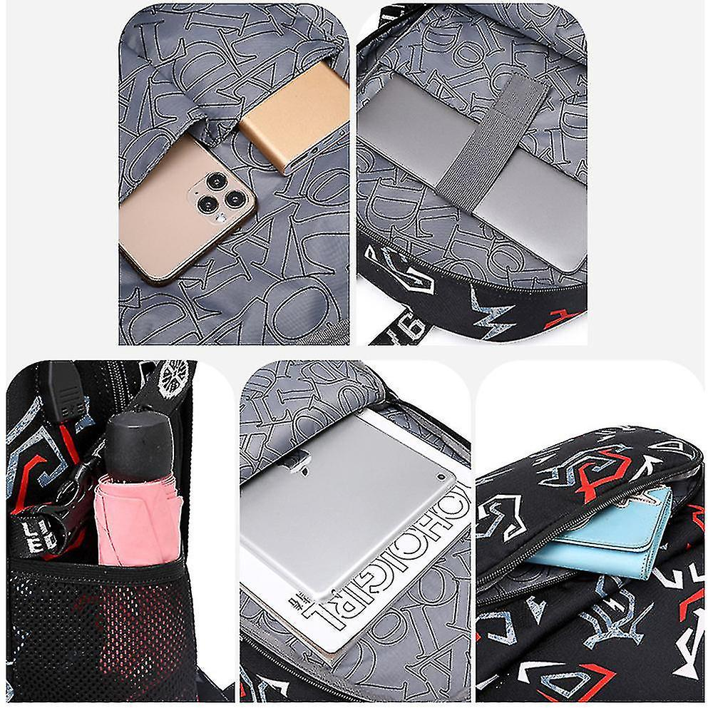 Foto 3 | Mochila Huoguo Oxford De Tela Impermeable De Gran Capacidad - Venta Internacional.