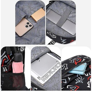 Foto 3 | Mochila Huoguo Oxford De Tela Impermeable De Gran Capacidad - Venta Internacional.