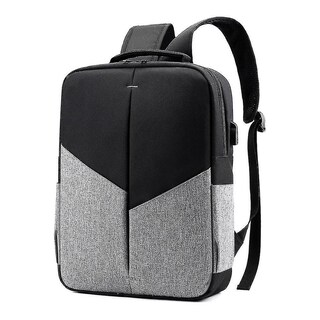 Foto 1 | Mochila Huoguo Leisure Large Space Business De Nailon Gris 35l - Venta Internacional.