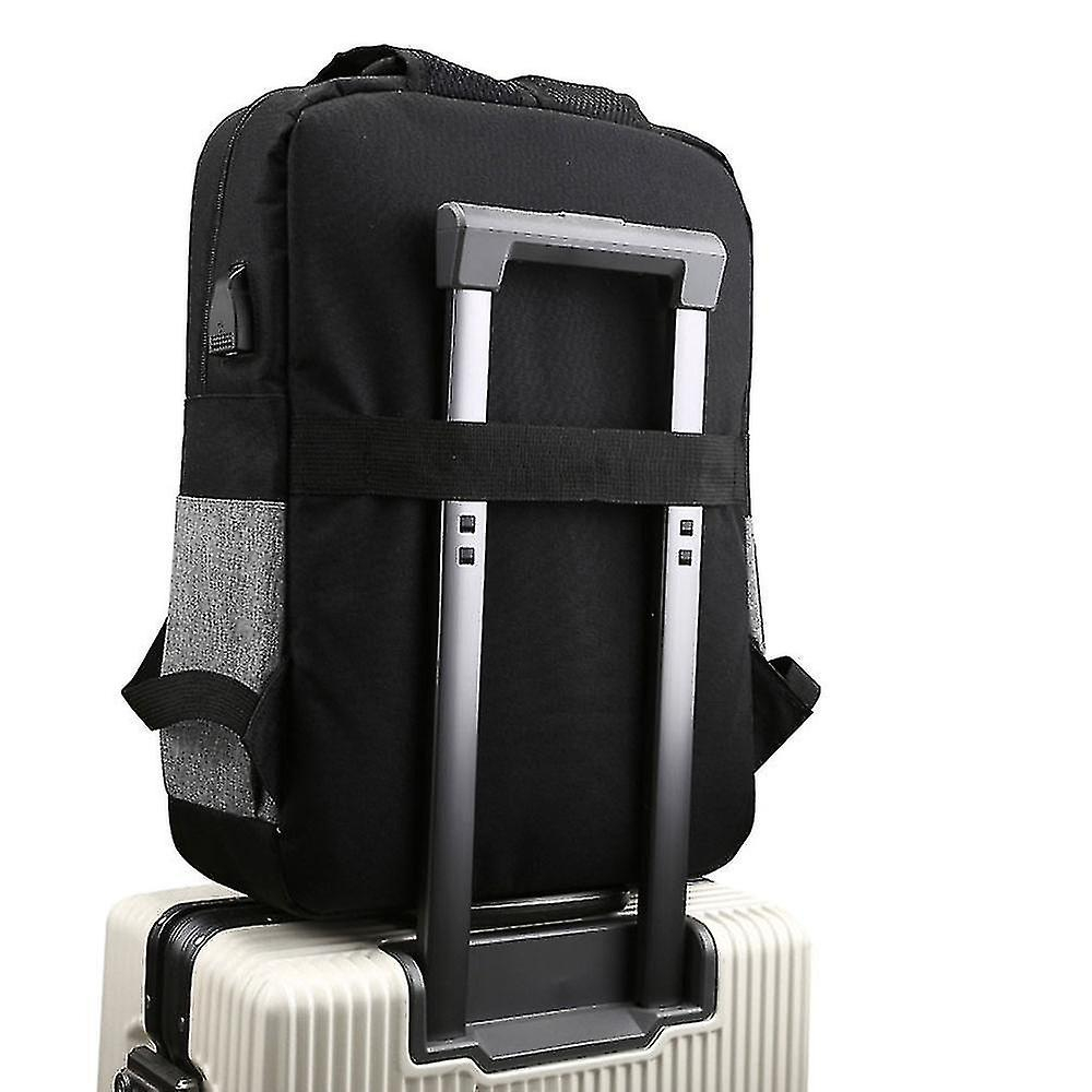 Foto 5 pulgar | Mochila Huoguo Leisure Large Space Business De Nailon Gris 35l - Venta Internacional.