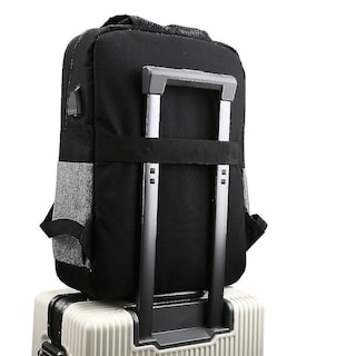 Foto 4 | Mochila Huoguo Leisure Large Space Business De Nailon Gris 35l - Venta Internacional.