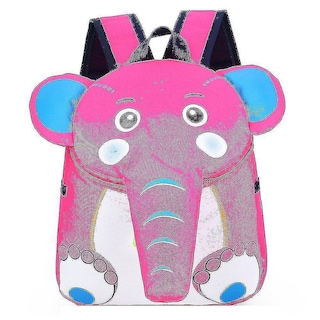 Foto 1 | Mochila Huoguo Preschool Elefante Rosa De Nylon 0,4 Kg - Venta Internacional.