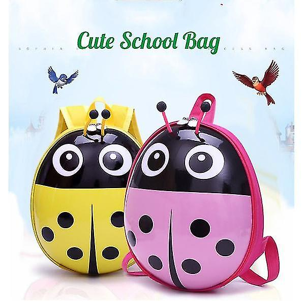 Foto 3 pulgar | Mochila Huoguo Bonita Mariquita De Siete Estrellas Con Dibujos Animados Para Niños, Azul - Venta Internacional.