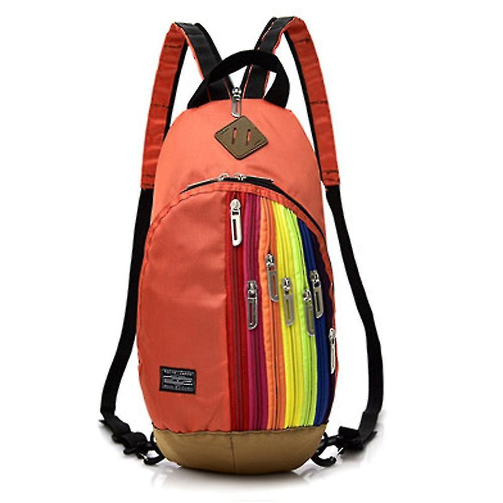 Mochila Huoguo, Bandolera Tipo Arcoíris, A La Moda, Para Mujer - Venta Internacional.