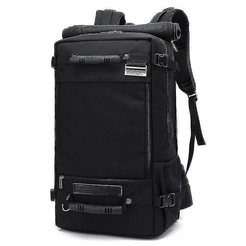 Foto 2 pulgar | Mochila Huoguo Unisex De Viaje Multifuncional Negra 55x32x20 - Venta Internacional.