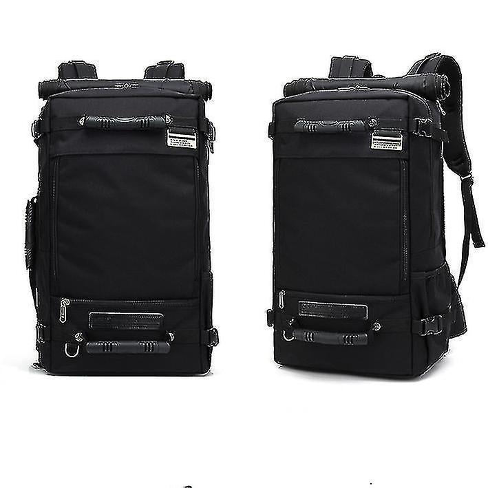 Foto 6 pulgar | Mochila Huoguo Unisex De Viaje Multifuncional Negra 55x32x20 - Venta Internacional.
