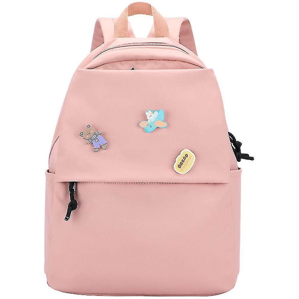 Foto 2 pulgar | Mochila Huoguo Para Alumnos De Primaria Impermeable Rosa - Venta Internacional.