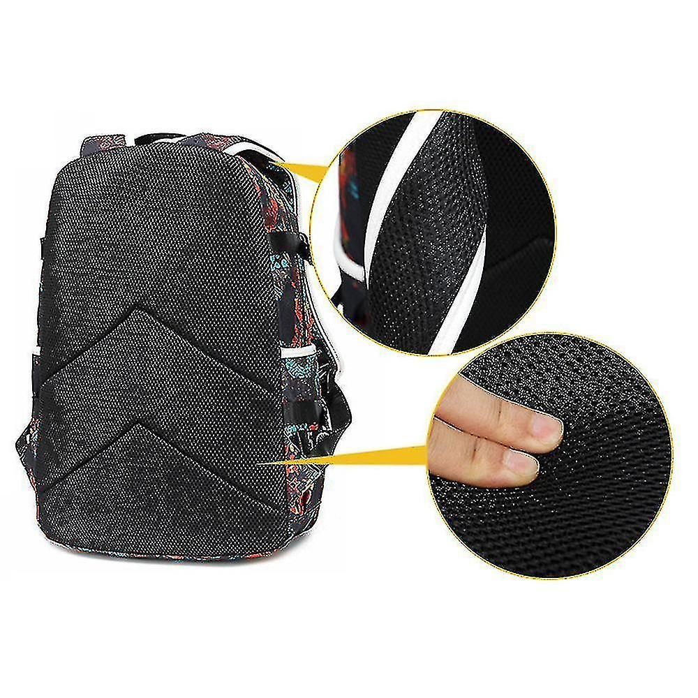 Foto 6 pulgar | Mochila Huoguo Oxford Estampada Impermeable 30x15x47cm - Venta Internacional.