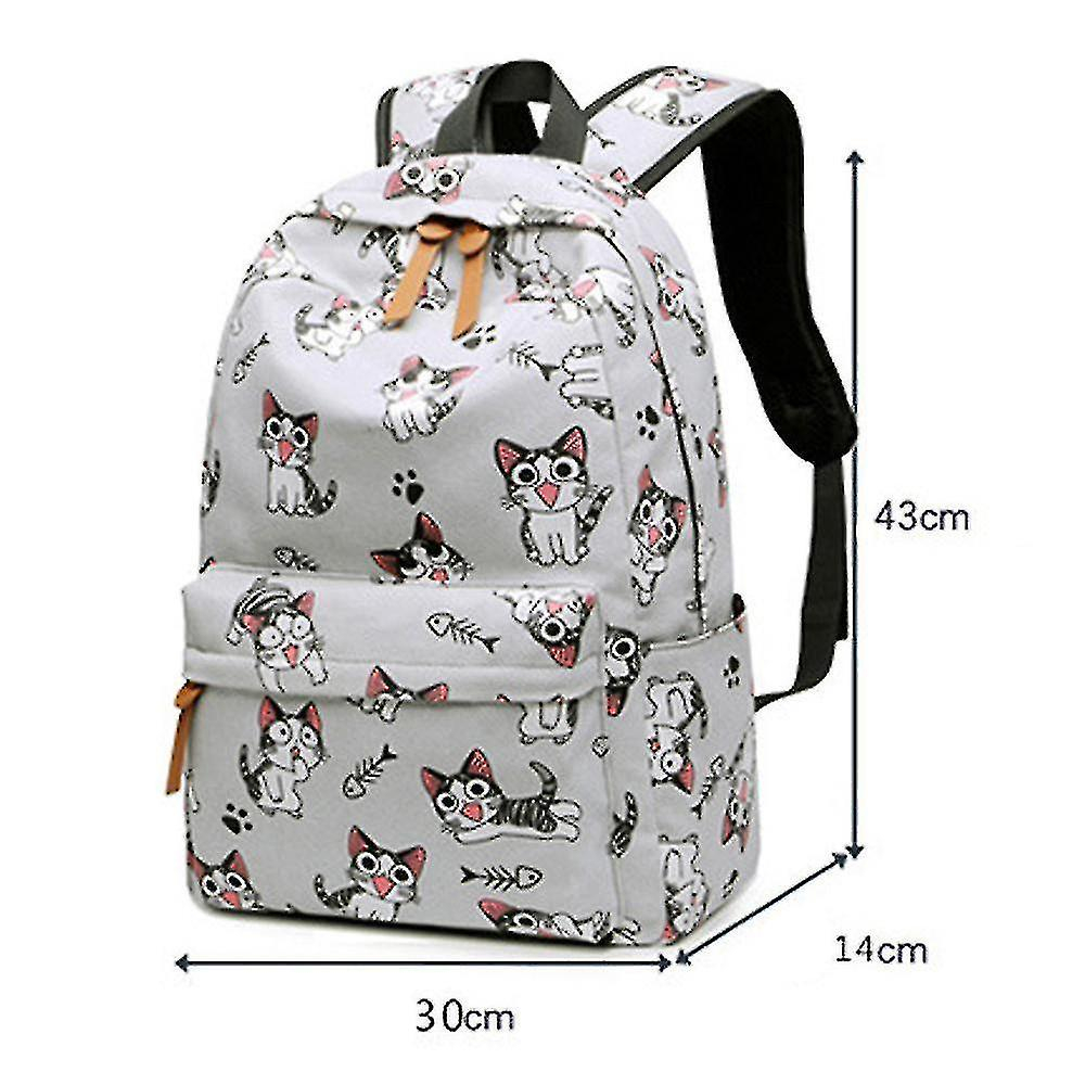 Foto 6 pulgar | Mochila Huoguo De Lona Negra Impermeable Para Niños Y Escuelas - Venta Internacional.