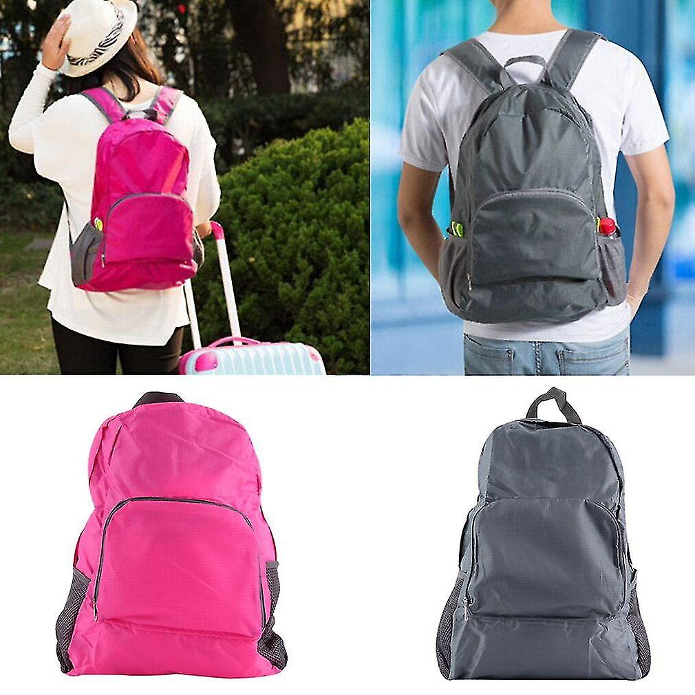 Foto 3 pulgar | Mochila Huoguo Plegable De Nylon Resistente Al Agua 20-35l Para Viajes - Venta Internacional.