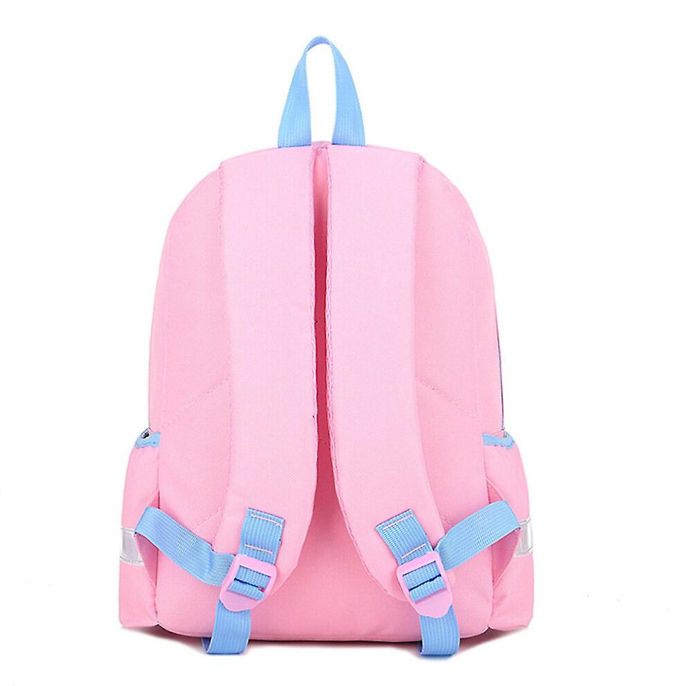 Foto 4 pulgar | Mochila Sarahe Anna Elsa Princess Para Niñas De Nylon Rosa 25x1 - Venta Internacional.