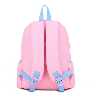 Foto 3 | Mochila Sarahe Anna Elsa Princess Para Niñas De Nylon Rosa 25x1 - Venta Internacional.