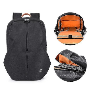 Foto 3 | Mochila Huoguo Para Hombre, Poliéster Azul, 47 X 29 Cm, Con Carga Usb P - Venta Internacional.
