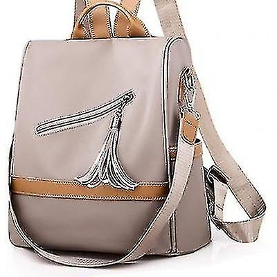 Foto 2 pulgar | Mochila Huoguo De Nailon Impermeable De Gran Capacidad, Color Beige - Venta Internacional.