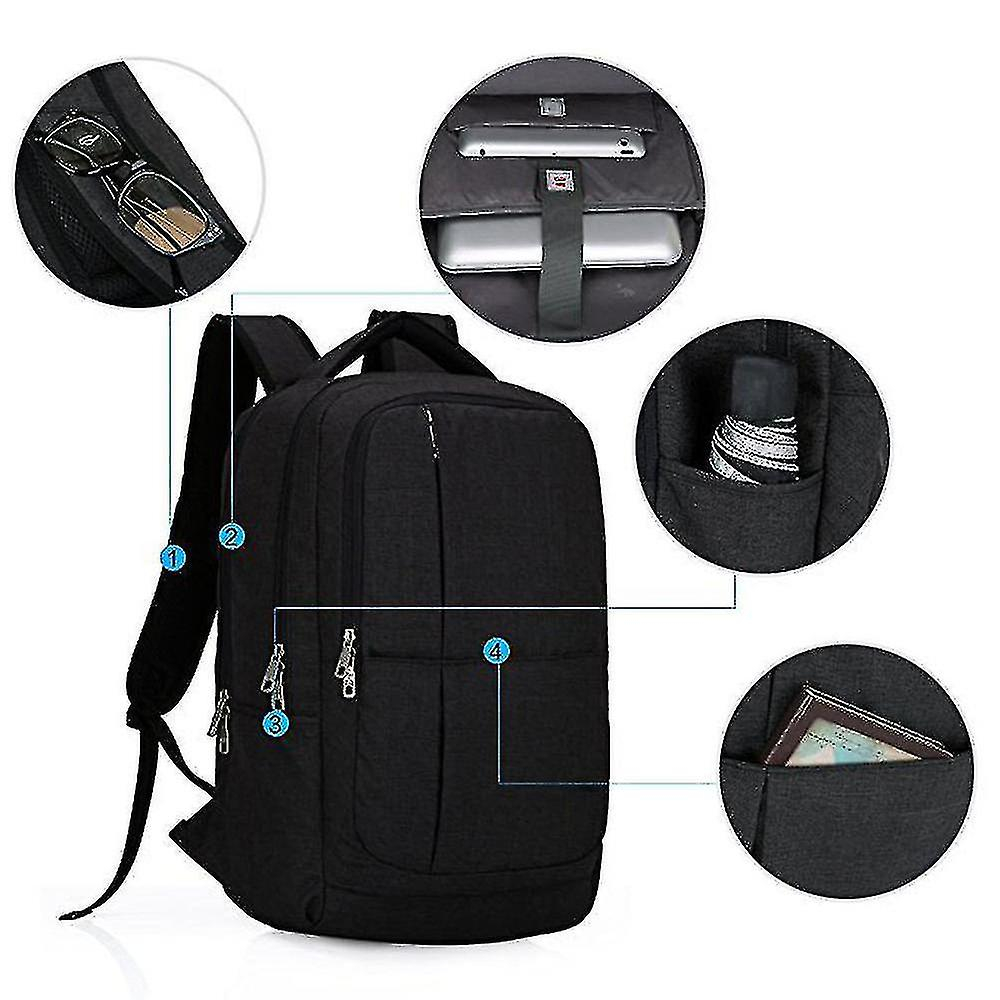 Foto 3 pulgar | Mochila Huoguo Bolsa De Viaje De Negocios De Poliéster De Gran Capacidad - Venta Internacional.