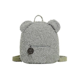 Foto 2 | Mochila Huoguo De Forro Polar Con Forma De Oso Pardo Para Niños Y Mujeres - Venta Internacional.