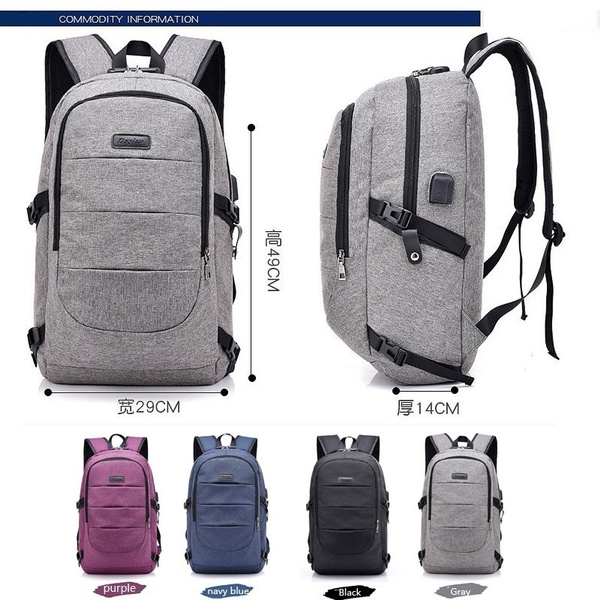 Foto 2 pulgar | Mochila Para Portátil Sanlin Beans Hi Caltion Waterproof Púrpura - Venta Internacional.