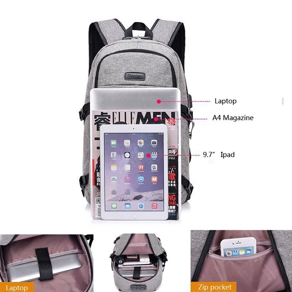 Foto 3 pulgar | Mochila Para Portátil Sanlin Beans Hi Caltion Waterproof Púrpura - Venta Internacional.