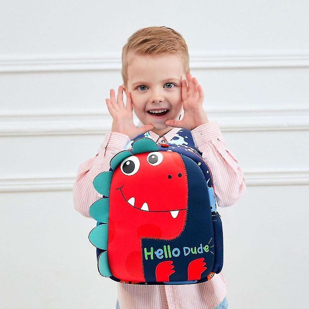 Foto 5 pulgar | Mochila Huoguo Para Niños De 2 A 5 Años, Dinosaurio De Jardín De Infantes - Venta Internacional.