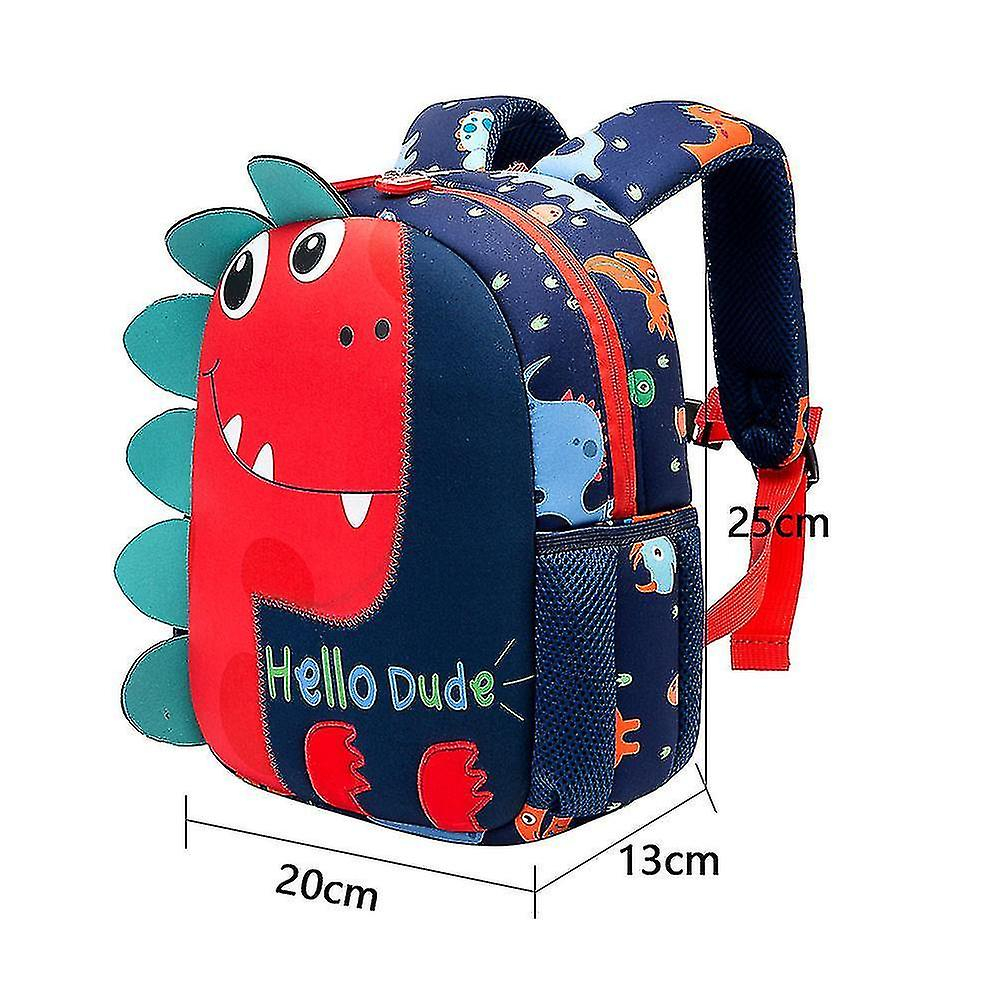 Foto 6 pulgar | Mochila Huoguo Para Niños De 2 A 5 Años, Dinosaurio De Jardín De Infantes - Venta Internacional.